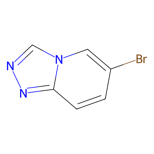 6-溴-[<em>1,2,4</em>] <em>三</em><em>唑</em>并[<em>4</em>,3-a ]吡啶，108281-79-4，97%