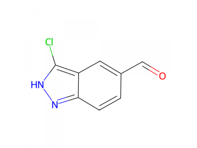 3-氯-1H-吲唑-5-甲醛，1086391-03-8，97%
