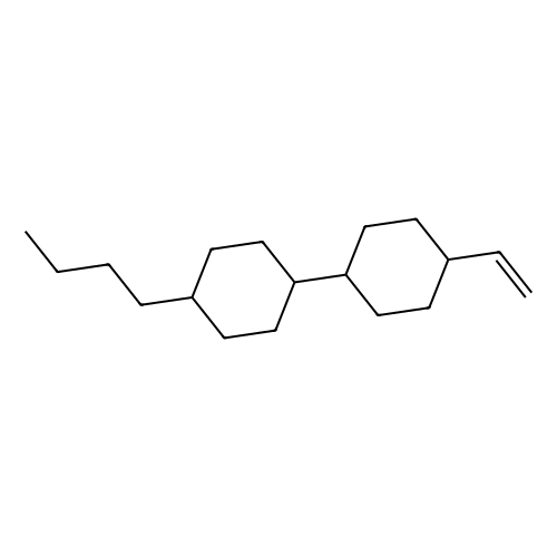 <em>反</em>,<em>反</em>-4-丁基-4'-乙烯基联环己烷，153429-47-1，98%