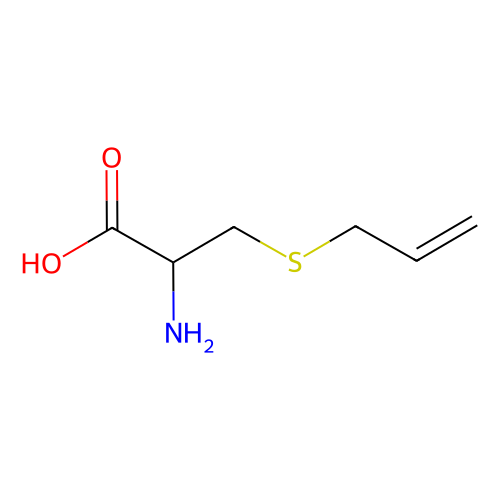 S-烯丙基-<em>L</em>-半<em>胱氨酸</em>，21593-77-1，≥98.0%(T)