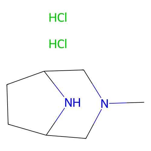 3-甲基-3,8-二<em>氮</em><em>杂</em>双环[3.2.1]<em>辛烷</em>二盐酸盐，52407-92-8，97%