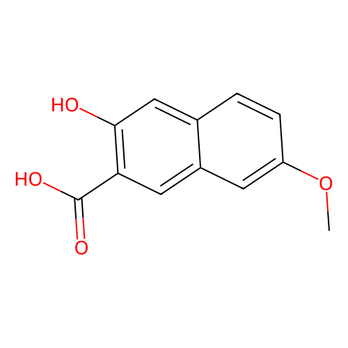 3-羟基-7-<em>甲</em>氧基-2-萘甲酸，143355-<em>56-0</em>，>97.0%(HPLC)(T)