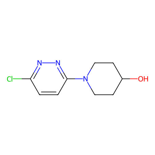 1-(6-氯哒嗪-<em>3</em>-基)-4-<em>羟基</em><em>哌啶</em>，89937-26-8，96%