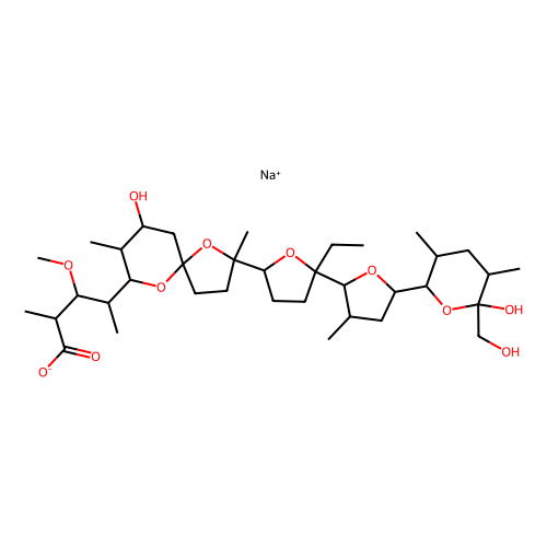 莫能霉素钠，22373-78-0，≥90%(HPLC