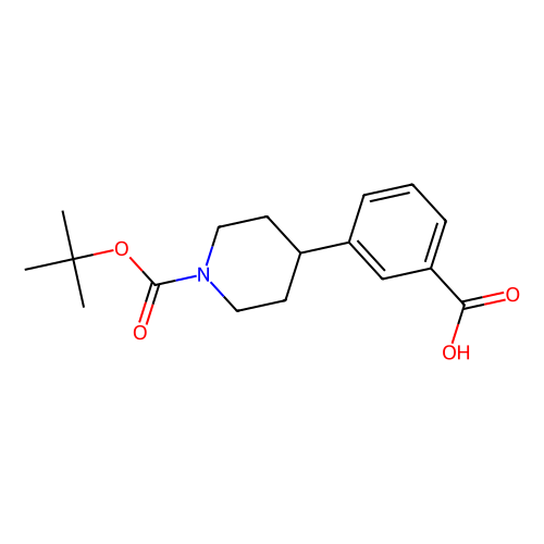 1-Boc-4-(3-羧基-<em>苯基</em>)-<em>哌啶</em>，828243-30-7，98%
