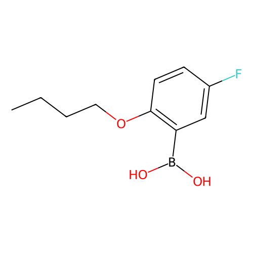 2-<em>丁</em>氧基-5-氟苯基硼酸(含数量不等的<em>酸酐</em>)，480438-62-8，95%