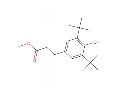 3-(3,5-二叔丁基-4-羟基苯基)丙酸甲酯，6386-38-5，98%