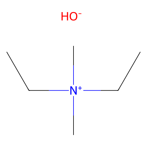 二<em>乙基</em>二甲基<em>氢氧化铵</em>溶液，95500-19-9，20 wt.% in H2O
