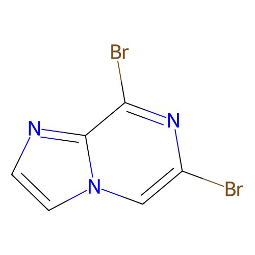6,8-二溴<em>咪唑</em>并[1,2-a]<em>吡</em>嗪，63744-22-9，95%