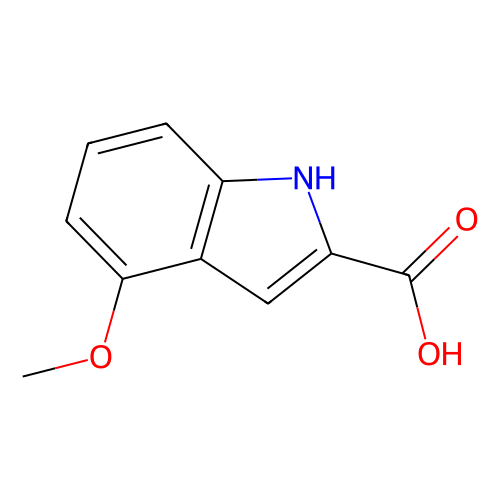 4-甲氧基<em>吲哚</em>-2-<em>羧酸</em>，103260-65-7，98%