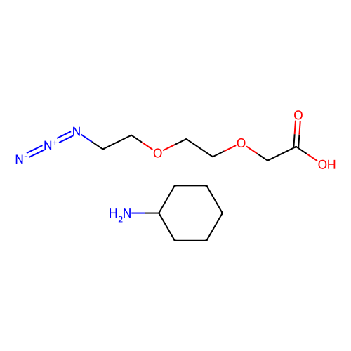 8-叠氮基-3,6-二氧杂辛酸<em>环</em><em>己</em><em>胺</em>盐，2098500-94-6，98%