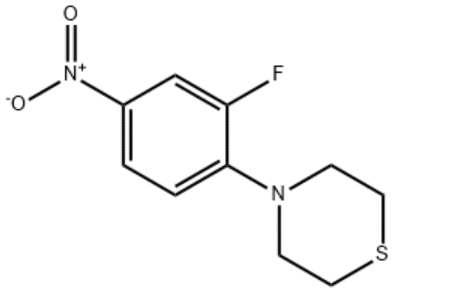 4-(2-氟-4-硝基苯基)硫代吗啉，168828-70-4，97