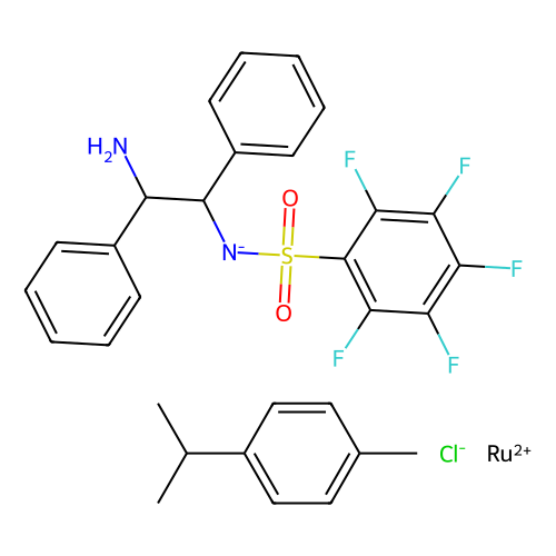 氯{[(<em>1R</em>,<em>2R</em>)-(-)-<em>2</em> - <em>氨基</em>- <em>1,2</em> -二苯基乙基](五氟苯磺酰)<em>氨基</em>}(对伞花烃)钌(II)，1026995-71-0，≥90.0%