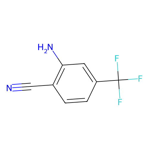 2-氨基-4-(<em>三</em><em>氟</em><em>甲基</em>)氰<em>苯</em>，1483-54-1，≥98.0%(GC)