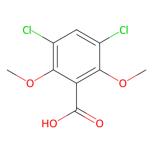 3,5-二氯-<em>2</em>,6-<em>二甲</em><em>氧基</em><em>苯甲酸</em>，73219-91-7，97%