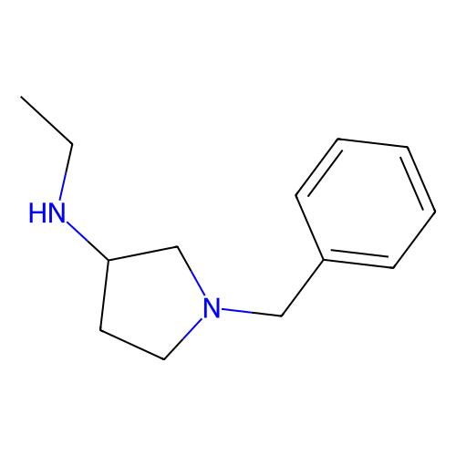 (<em>3S</em>)-(+)-<em>1</em>-苄基-3-(乙氨基)吡咯烷，169750-99-6，95%
