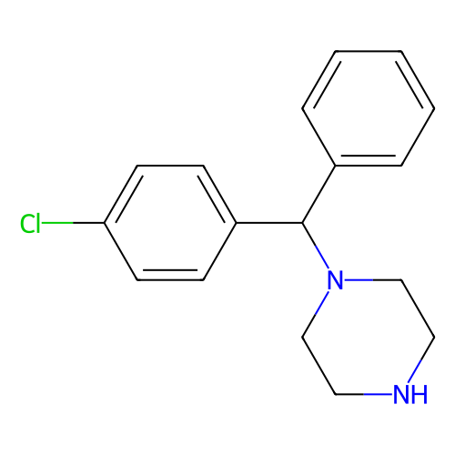1-(4-氯二苯甲基)哌嗪，303-26-4，>98.0