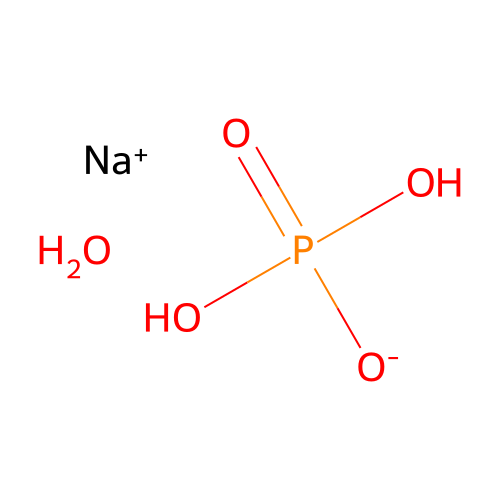 磷酸二氢钠 <em>一水合物</em>，10049-21-5，BioReagent, suitable for electrophoresis, 98.0-102.0%