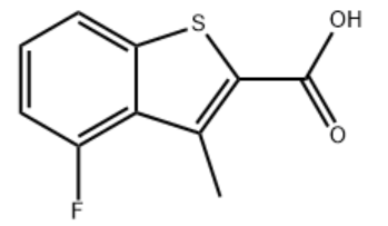 4-氟-<em>3</em>-<em>甲基</em>苯并[b]<em>噻吩</em>-<em>2</em>-羧酸，852940-49-9，<em>97</em>%