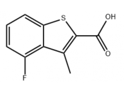 4-氟-3-甲基苯并[b]噻吩-2-羧酸，852940-49-9，97%