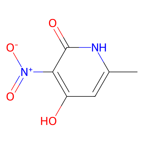 4-<em>羟基</em>-6-<em>甲基</em>-3-硝基-<em>2</em>-<em>吡啶</em>醇，4966-90-9，97%