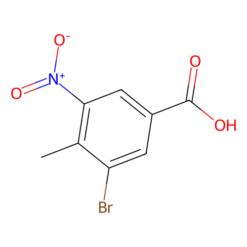 3-溴-4-<em>甲基</em>-<em>5</em>-<em>硝基苯甲酸</em>，34545-20-5，97%