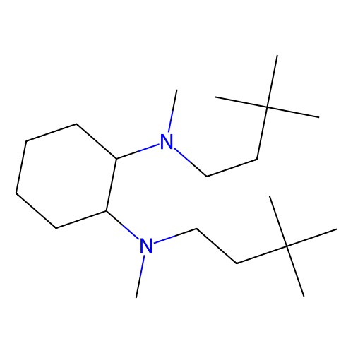 (<em>1S</em>,<em>2S</em>)-N,N'-二甲基-N,N'-双(3,3-二甲丁基)环己烷-<em>1</em>,2-二胺，767291-67-8，94%