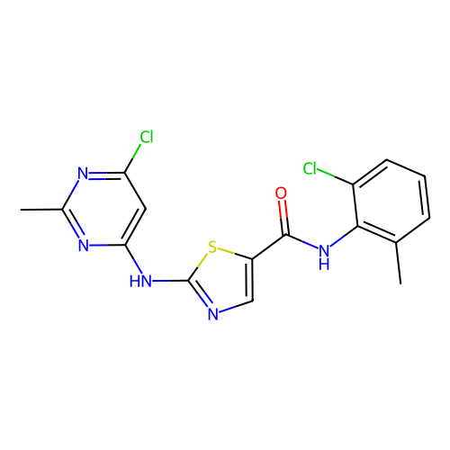 <em>N</em>-(<em>2</em>-氯-<em>6</em>-甲基<em>苯基</em>)-<em>2</em>-[((<em>6</em>-氯-<em>2</em>-甲基-4-嘧啶基)氨基] -5-噻唑<em>甲酰胺</em>，302964-08-5，95%