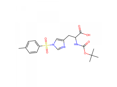 N-叔丁氧羰基-N(咪唑)-(4-甲基苯磺酰基)-L-组氨酸，35899-43-5，95%