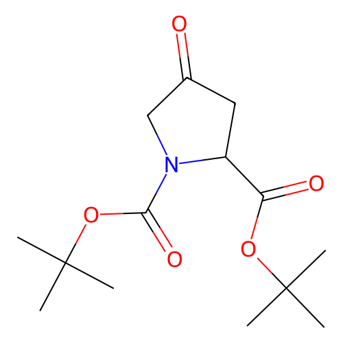 N-<em>BOC</em>-4-氧代-L-<em>脯氨酸</em>叔丁酯，166410-05-5，≥97%