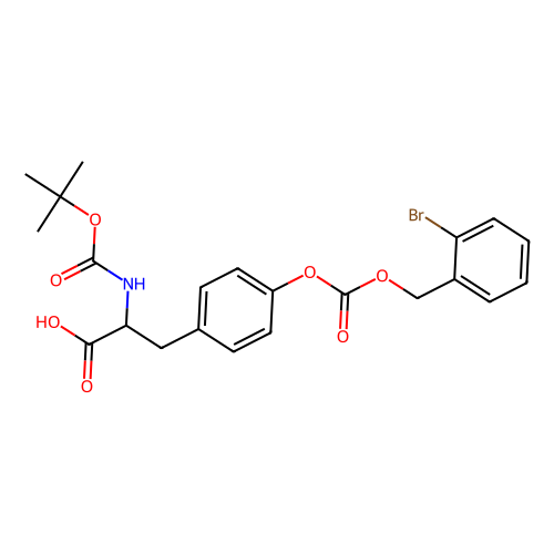 <em>Boc-O</em>-(<em>2</em>-溴苄氧羰基)-D-酪氨酸，81189-61-9，95%