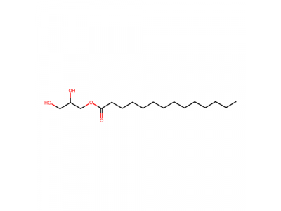 单豆蔻酸甘油酯，589-68-4，>97.0%(GC)