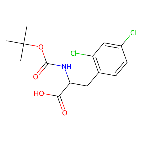 N-<em>Boc</em>-2,4-二氯-<em>D</em>-苯基<em>丙氨酸</em>，114873-12-0，98%