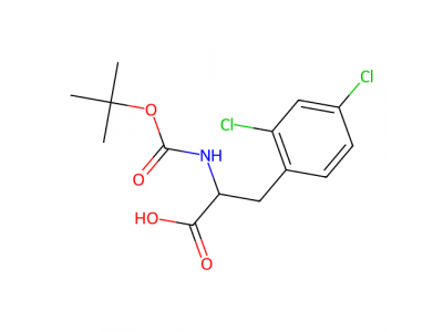 N-Boc-2,4-二氯-D-苯基丙氨酸，114873-12-0，98%