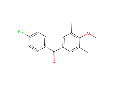 4-氯-3'，5'-二甲基-4'-甲氧基二苯甲酮，61259-84-5，95%