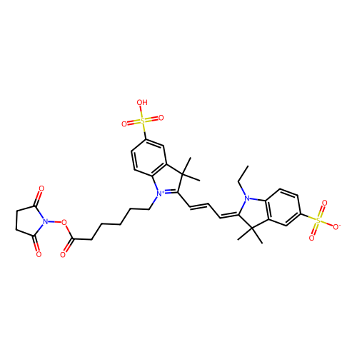 Cyanine 3,SE,<em>橙色</em>荧光染料，146368-16-3，≥95%(<em>HPLC</em>)