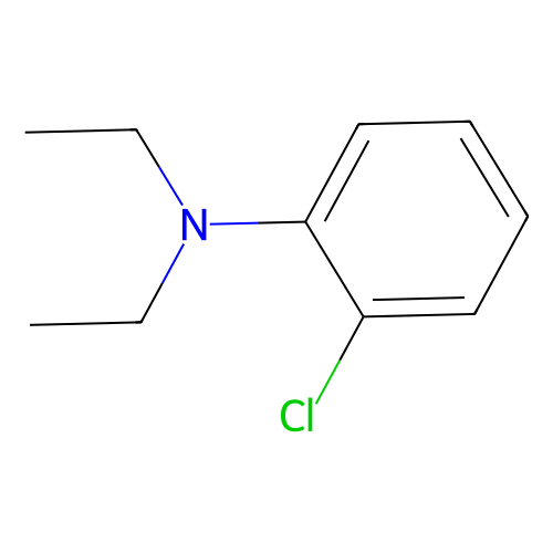 <em>2</em>-<em>氯</em>-<em>N</em>,<em>N</em>-二<em>乙基</em>苯胺，19372-80-6，98%