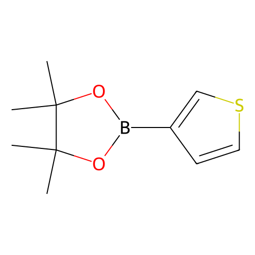 3-（4,4,5,5-四甲基-1,3,2-<em>二氧</em>杂硼烷-2-基）噻吩，214360-<em>70-0</em>，>96%