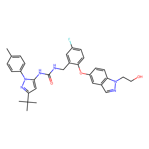 Pexmetinib (<em>ARRY</em>-614)，945614-12-0，10mM in DMSO