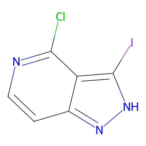 <em>4</em>-<em>氯</em>-<em>3</em>-<em>碘</em>-1 H -吡唑并[<em>4</em>,3-c] <em>吡啶</em>，1186647-69-7，96%