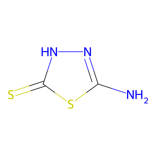 2-氨基-5-巯基-1,3,4-噻二唑，<em>2349-67-9</em>，>98.0%(HPLC)