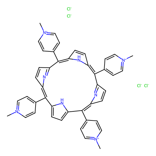 内消旋四（N-甲基-<em>4</em>-<em>吡啶基</em>）卟啉四氯化物，92739-63-<em>4</em>，＞95%
