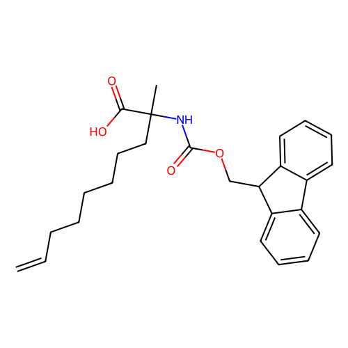 (2R)-2-N-芴甲氧羰基氨基-2-甲基-9-<em>癸烯</em><em>酸</em>，945212-26-0，95%