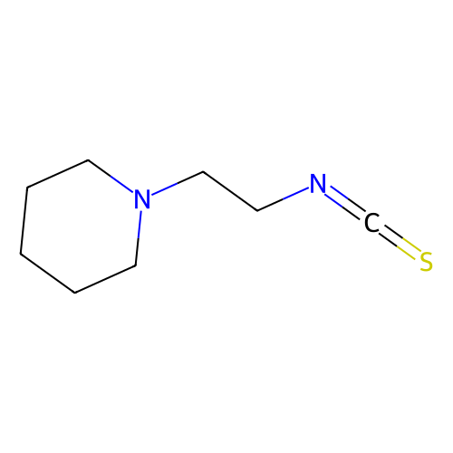 2-(1-<em>哌啶</em>基)乙基<em>异</em>硫代氰酸酯，32813-24-4，95%
