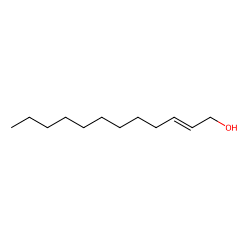 反-2-<em>十二</em>碳烯<em>醇</em>，69064-37-5，>90.0%(GC)
