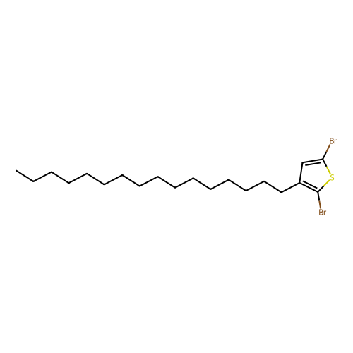 2,5-二溴-3-<em>十六</em><em>烷基</em>噻吩，178452-13-6，96%