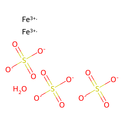 硫酸铁 水合物，15244-10-<em>7</em>，AR,Fe <em>21</em>-23 %