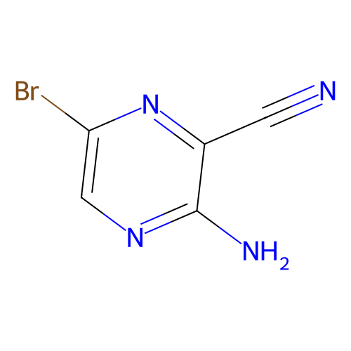 3-<em>氨基</em>-6-溴<em>吡</em><em>嗪</em>-2-甲腈，17231-51-5，97%