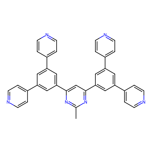 4,6-双(3,5-二(吡啶-4-基)苯基)-2-甲基嘧啶，1030380-51-8，<em>Sublimed</em>,99%