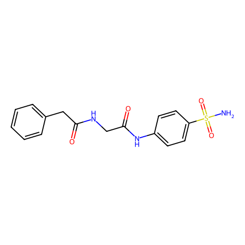 N-(<em>2-Oxo-2</em>-((4-sulfamoylphenyl)amino)ethyl)-<em>2-phenylacetamide</em>，795282-95-0，98%
